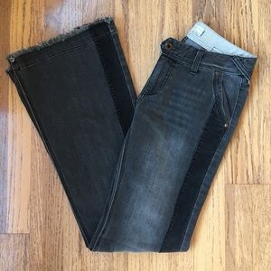 Free People Jeans // black with detailing